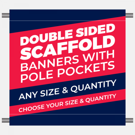 scaffold banners double sided